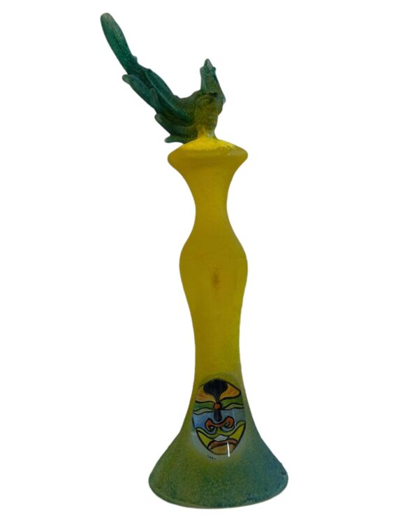 Kosta Boda - Medusa - Yellow lady limiterad endast 100 ex design Kjell Engman