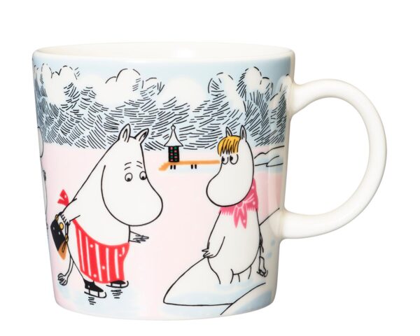 Arabia - Mumin / Moomin mugg - Vinterns under 2022 Limiterad Design Tove Jansson