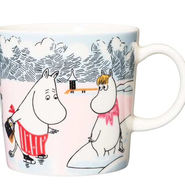 Arabia - Mumin / Moomin mugg - Vinterns under 2022 Limiterad Design Tove Jansson