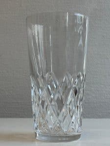 Kosta Boda Astrid – öl- och vattenglas Helkristall – design Fritz Kallenberg – vintage