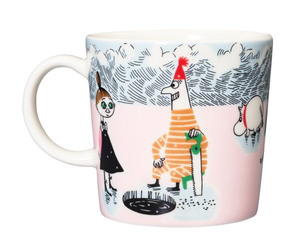 Arabia - Mumin / Moomin mugg - Vinterns under 2022 Limiterad Design Tove Jansson