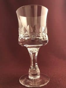 Kosta Boda Prince – vitvinsglas – design Göran Wärff – vintage