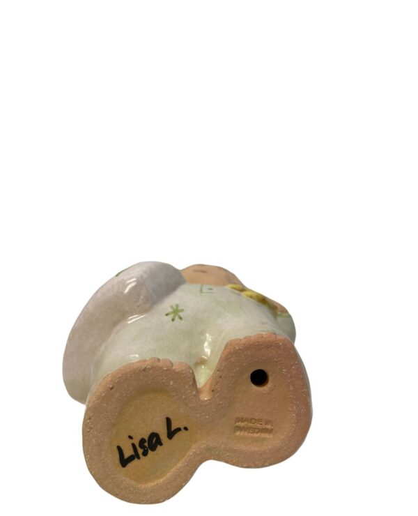 Gustavsberg - Japansk Pojke Grön - Dop present design Lisa Larson