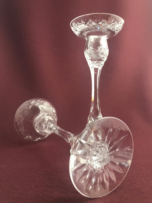 Kosta boda - Pompadour -2 st Ljustakar glas Design Fritz Kallenberg