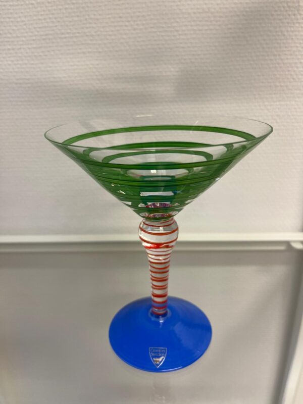 Orrefors - Clown - Martini / Coupe glas Design Anne Nilsson