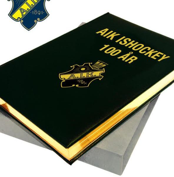 BIBLIOFILUPPLAGA - AIK ISHOCKEY 100 ÅR Limiterad/Numrerad 250 ex