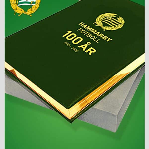 BIBLIOFILUPPLAGA - Hammarby Fotboll 100 år Limiterad/Numrera 1-350 ex