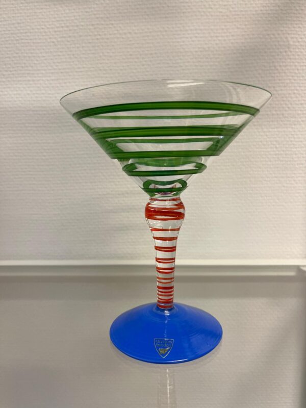 Orrefors - Clown - Martini / Coupe glas Design Anne Nilsson