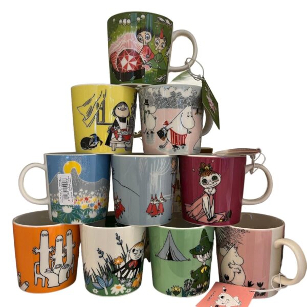 Arabia - Mumin / Moomin mugg - 10 st Design Tove Jansson