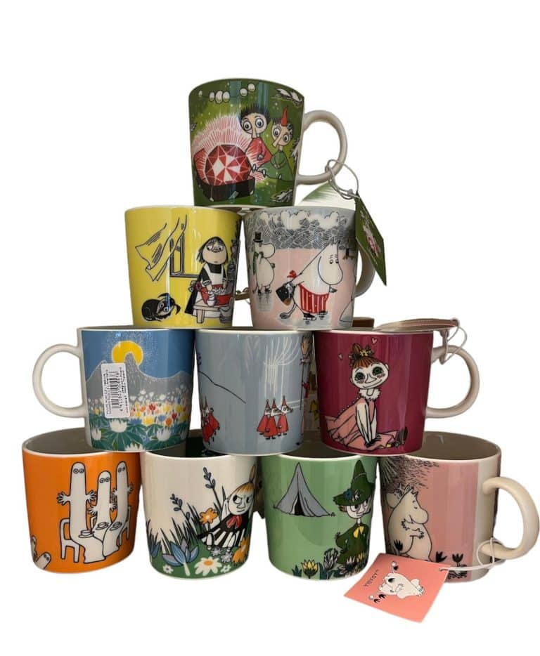 Arabia - Mumin / Moomin mugg - 10 st Design Tove Jansson