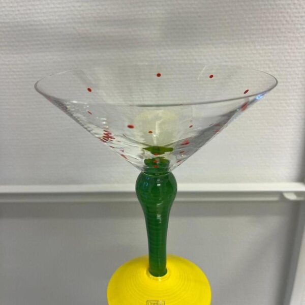 Orrefors - Clown - Martini / Coupe glas Design Anne Nilsson