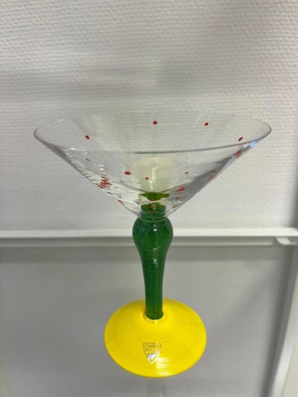 Orrefors - Clown - Martini / Coupe glas Design Anne Nilsson