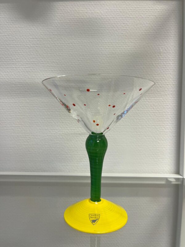 Orrefors - Clown - Martini / Coupe glas Design Anne Nilsson