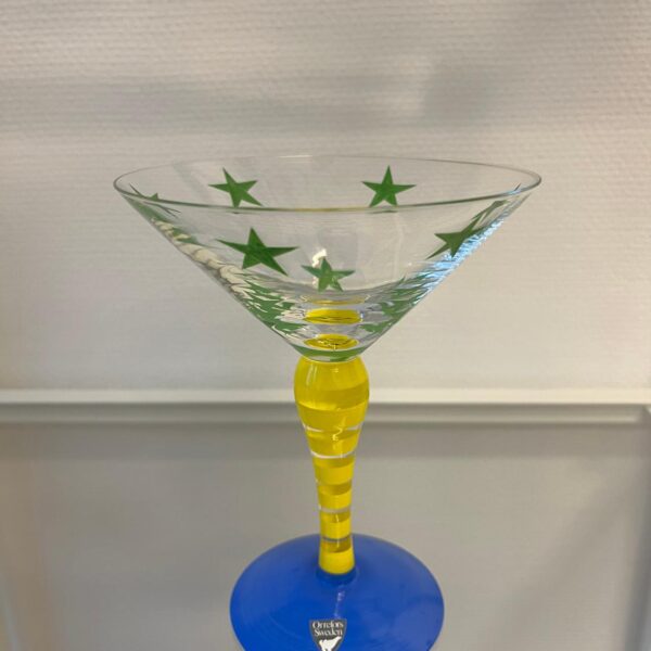 Orrefors - Clown - Martini / Coupe glas Design Anne Nilsson