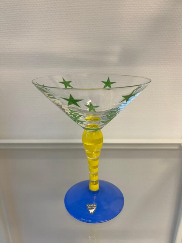 Orrefors - Clown - Martini / Coupe glas Design Anne Nilsson