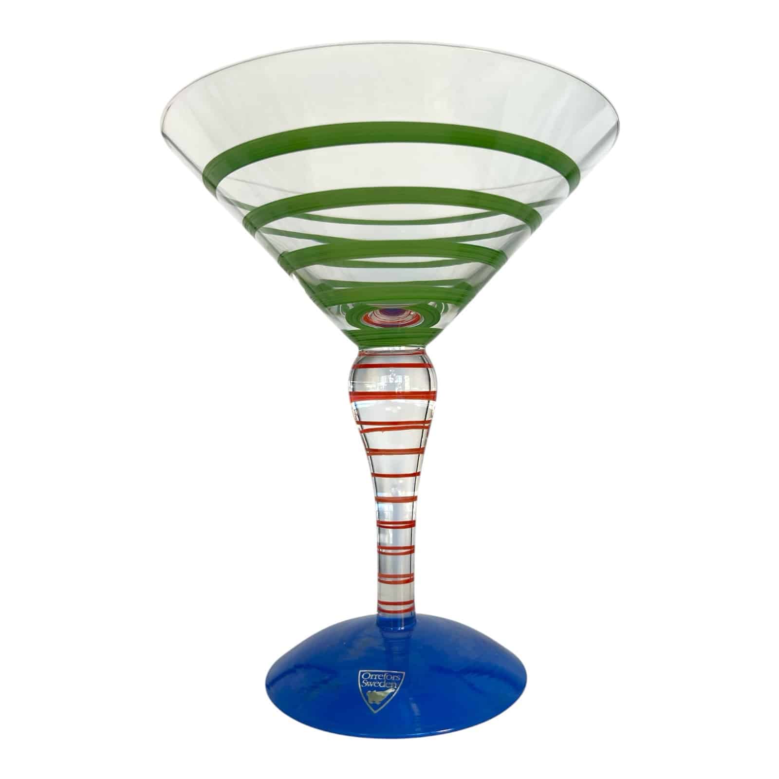 Orrefors - Clown -  Martini / Coupe glas Design  Anne Nilsson