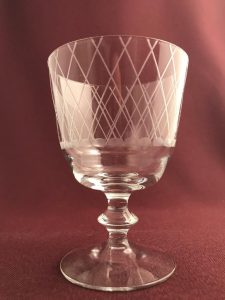 Kosta Boda Sickan – vitvinsglas – design Vicke Lindstrand – vintage