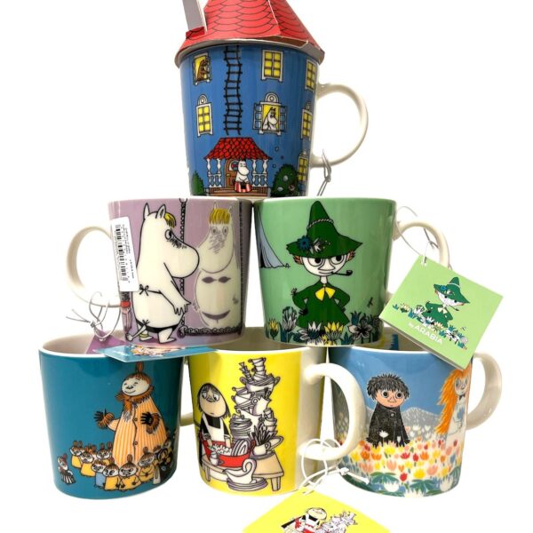 Arabia - Mumin / Moomin mugg - 6 st Design Tove Jansson