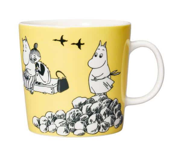 Arabia - Mumin / Moomin Mugg Stor - Gul 40 cl Design Tove Jansson