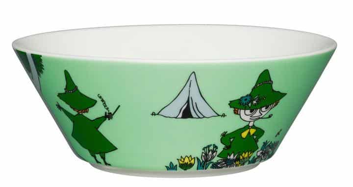 Arabia - Mumin / Moomin 6 st Djupa skålar - Snusmumriken Design Tove Jansson