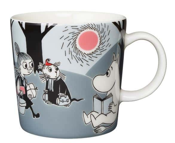 Arabia - Mumin / Moomin mugg - Flytt Äventyr Design Tove Jansson