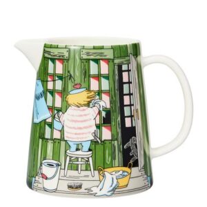 Arabia – Mumin tillbringare / kanna, på badhuset – design Tove Jansson