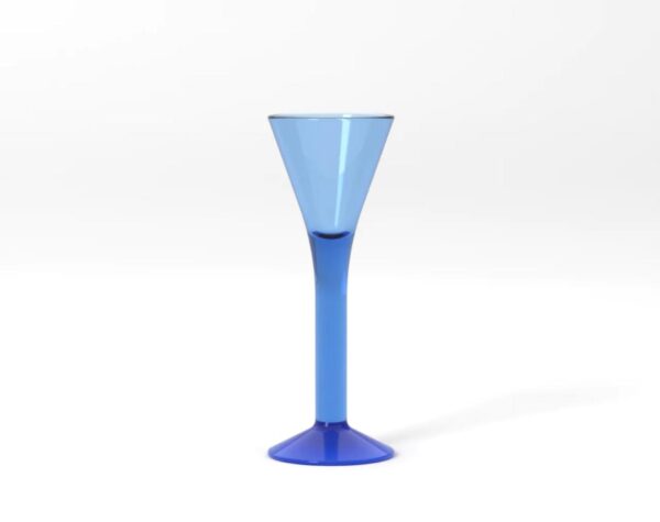 Reijmyre - Antik - Snaps - blått glas design