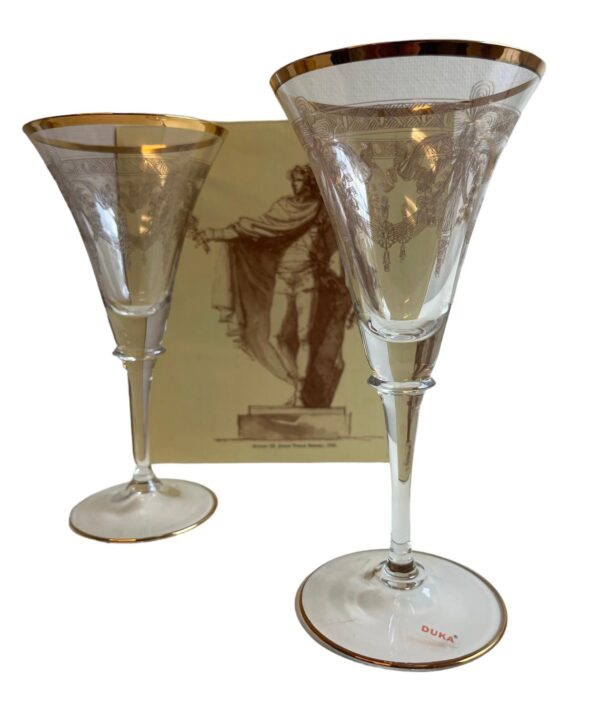 Duka - Sergel - 2 st Vin / Champagne glas Design Johan Tobias Sergel