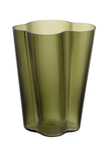 IIttala - Aalto vas 270 mm Mossgrön Design Alvar Aalto