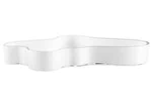Iittala Aalto – skål vit 38 x 5 cm – design Alvar Aalto