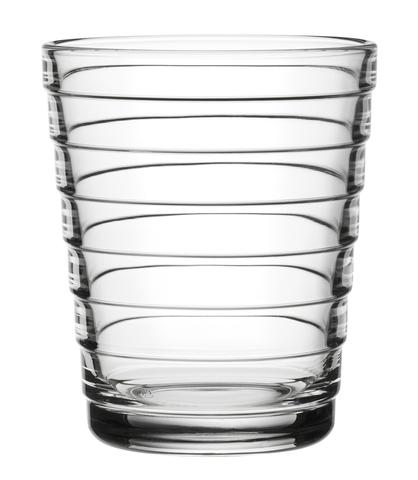 IIttala - 6 st Tumbler / Vattenglas 22 cl klarglas Design Aino Aalto