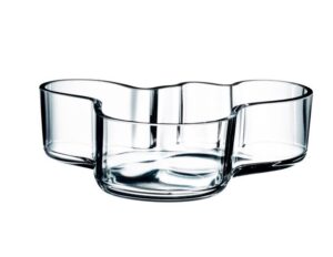 Iittala Aalto – skål klar 19,5 x 5 cm – design Alvar Aalto