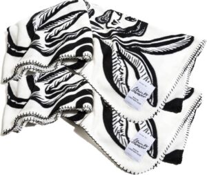Kosta Linnewäfveri – fleecepläd Paradise 2-pack