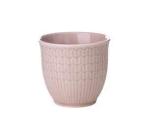 Rörstrand Swedish Grace – Ros, 6 st äggkoppar 4 cl – design Louise Adelborg