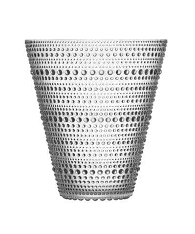 Iittala - Kastehelmi - Vas 154 mm klarglas Design Oiva Toikka