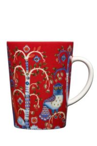 Iittala Taika – mugg 40 cl röd – design Klaus Haapaniemi