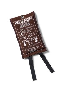 Kosta Linnewäfveri – brandfilt Mocka