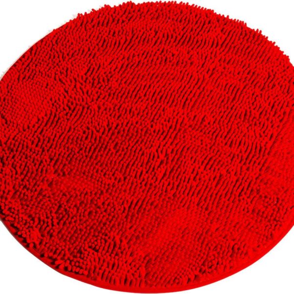 Lord Nelson - Rund Badrumsmatta Röd 70 cm Utvald av GlasprinsenB