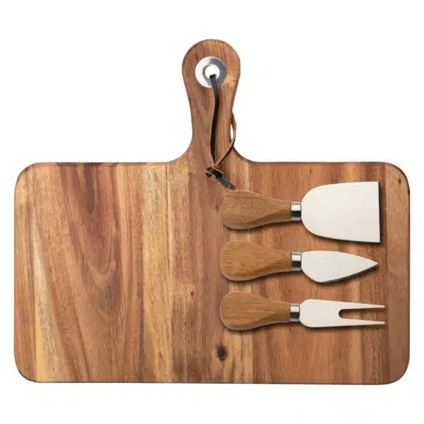 Dorre Oline – ostbricka akacia med handtag 29 cm