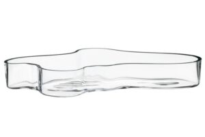 Iittala Aalto – skål klar 38 x 5 cm – design Alvar Aalto