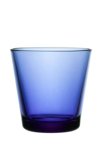Iittala - Kartio - 6 st Whisky / Tumbler 21cl ultramarinblå Design Kaj Franck