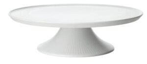 Rörstrand Swedish Grace – tårtfat snö – design Louise Adelborg