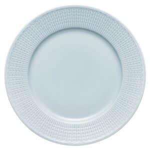 Rörstrand Swedish Grace – Is ljusblå mattallrik 27 cm – design Louise Adelborg