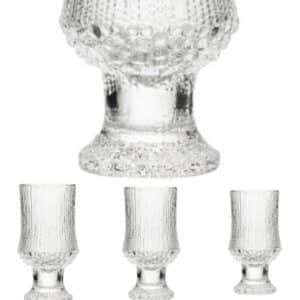 Iittala Ultima Thule – 6 st ölglas / Goblet 34 cl – design Tapio Wirkkala