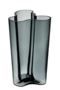 Iittala Aalto – vas mörkgrå 25,1 cm – design Alvar Aalto