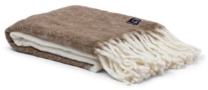 Kosta Linnewäfveri – ullpläd, beige