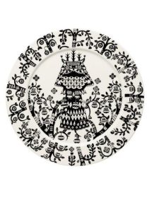 Iittala Taika – 6 st mattallrikar 27 cm svart – design Klaus Haapaniemi