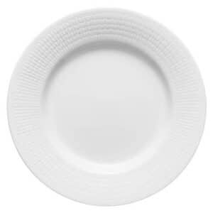 Rörstrand Swedish Grace – tallrik snö 24 cm – design Louise Adelborg