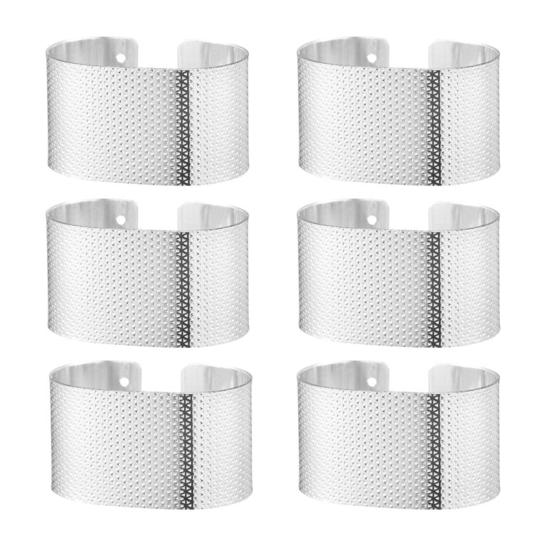 Svea Servettringar Silver 6-pack