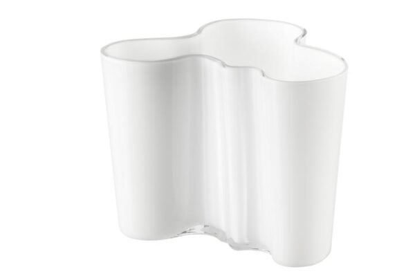 IIttala - Aalto Vas 120 mm Vit / Opal Design Alvar Aalto